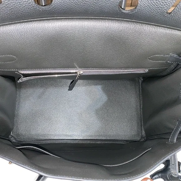 NEW HERMÈS BIRKIN 35 TOGO LEATHER - Picture 12 of 16